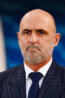 Michal Probierz, Finlandiya ve Polonya milli takımları arasında oynanan 2026 Dünya Kupası ön eleme maçında görüldü (Maciej Rogowski)