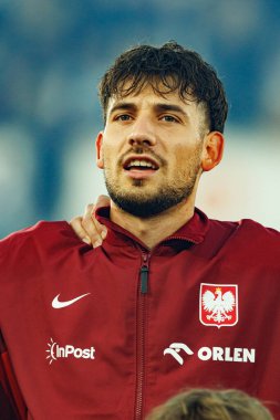 Dünya Kupası 2026 Avrupa Ön eleme maçında Finlandiya ve Polonya milli takımları arasında Jakub Moder görüldü (Maciej Rogowski)