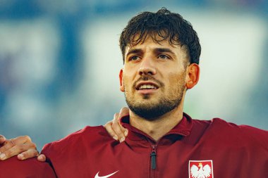 Dünya Kupası 2026 Avrupa Ön eleme maçında Finlandiya ve Polonya milli takımları arasında Jakub Moder görüldü (Maciej Rogowski)