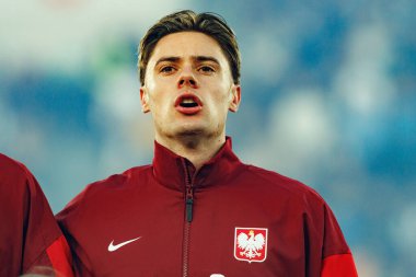 Nicola Zalewski, Finlandiya ve Polonya milli takımları arasındaki Dünya Kupası 2026 Avrupa ön eleme maçında görüldü (Maciej Rogowski))