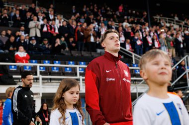 Nicola Zalewski, Finlandiya ve Polonya milli takımları arasındaki Dünya Kupası 2026 Avrupa ön eleme maçında görüldü (Maciej Rogowski))