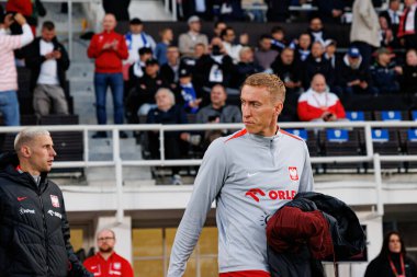 2026 Dünya Kupası 'nda Finlandiya ve Polonya milli takımları arasında oynanan Avrupa ön eleme maçında Adam Buksa görüldü (Maciej Rogowski)