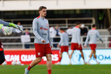 Nicola Zalewski, Finlandiya ve Polonya milli takımları arasındaki Dünya Kupası 2026 Avrupa ön eleme maçında görüldü (Maciej Rogowski))