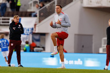 Jan Bednarek, Finlandiya ve Polonya milli takımları arasındaki 2026 Dünya Kupası ön eleme maçında görüldü (Maciej Rogowski)