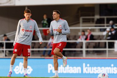 Jan Bednarek, Finlandiya ve Polonya milli takımları arasındaki 2026 Dünya Kupası ön eleme maçında görüldü (Maciej Rogowski)