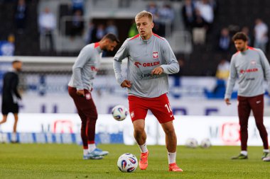 Mateusz Skrzypczak, Finlandiya ve Polonya milli takımları arasında oynanan 2026 Dünya Kupası Avrupa ön eleme maçında görüldü (Maciej Rogowski)