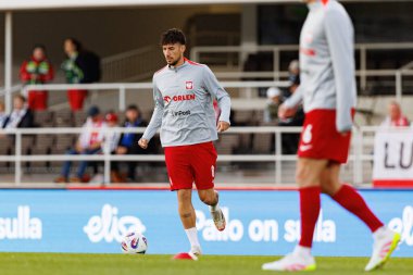 Dünya Kupası 2026 Avrupa Ön eleme maçında Finlandiya ve Polonya milli takımları arasında Jakub Moder görüldü (Maciej Rogowski)