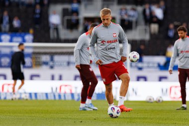 Mateusz Skrzypczak, Finlandiya ve Polonya milli takımları arasında oynanan 2026 Dünya Kupası Avrupa ön eleme maçında görüldü (Maciej Rogowski)