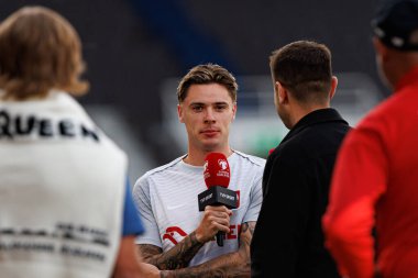 Nicola Zalewski, Finlandiya ve Polonya milli takımları arasındaki Dünya Kupası 2026 Avrupa ön eleme maçında görüldü (Maciej Rogowski))