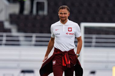 Matty Cash, Finlandiya ve Polonya milli takımları arasında oynanan 2026 Dünya Kupası ön eleme maçında görüldü (Maciej Rogowski))