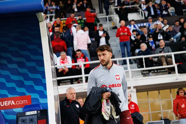 Sebastian Walukiewicz, Finlandiya ve Polonya milli takımları arasında oynanan 2026 Dünya Kupası ön eleme maçında görüldü (Maciej Rogowski)