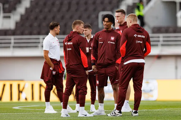 2026 Dünya Kupası 'nda Finlandiya ve Polonya milli takımları arasında görülen Polonyalı oyuncular (Maciej Rogowski)