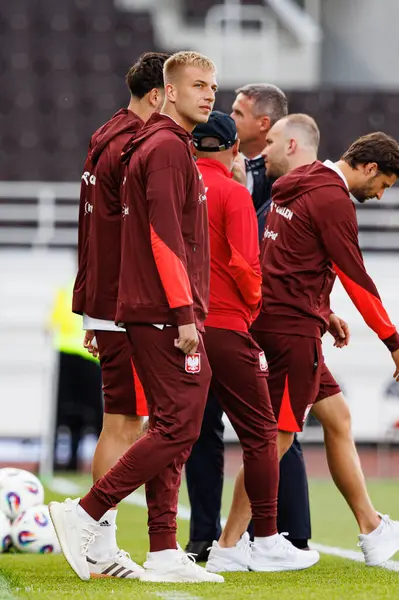 Mateusz Skrzypczak, Finlandiya ve Polonya milli takımları arasında oynanan 2026 Dünya Kupası Avrupa ön eleme maçında görüldü (Maciej Rogowski)