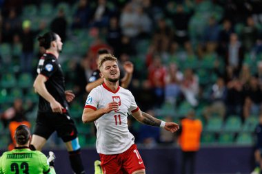 Michal Rakoczy, Polonya ve Gürcistan milli takımları arasında oynanan UEFA U-21 2025 maçında görüldü (Maciej Rogowski)