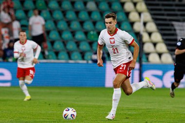 Tomasz Pienko, Polonya ve Gürcistan milli takımları arasında oynanan UEFA U-21 2025 maçında görüldü (Maciej Rogowski)