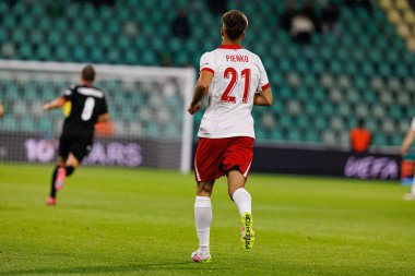 Tomasz Pienko, Polonya ve Gürcistan milli takımları arasında oynanan UEFA U-21 2025 maçında görüldü (Maciej Rogowski)