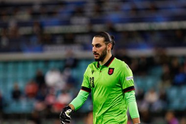 Luka Kharatishvili, Polonya ve Gürcistan milli takımları arasında oynanan UEFA U-21 2025 maçında görüldü (Maciej Rogowski)