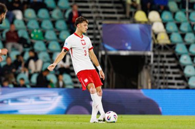 Patryk Peda, Polonya ve Gürcistan milli takımları arasında oynanan UEFA U-21-2025 maçında görüldü (Maciej Rogowski)