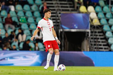 Patryk Peda, Polonya ve Gürcistan milli takımları arasında oynanan UEFA U-21-2025 maçında görüldü (Maciej Rogowski)