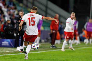 Michal Gurgul, Polonya ve Gürcistan milli takımları arasında oynanan UEFA Euro U-21 2025 maçında görüldü (Maciej Rogowski)