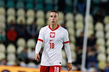 Dominik Marczuk, Polonya ve Gürcistan milli takımları arasında oynanan UEFA U-21 2025 maçında görüldü (Maciej Rogowski)