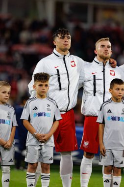 Ariel Mosor, Polonya ve Gürcistan milli takımları arasında oynanan UEFA Euro U-21 2025 maçında görüldü (Maciej Rogowski)