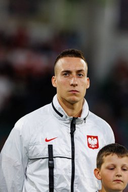 Dominik Marczuk, Polonya ve Gürcistan milli takımları arasında oynanan UEFA U-21 2025 maçında görüldü (Maciej Rogowski)