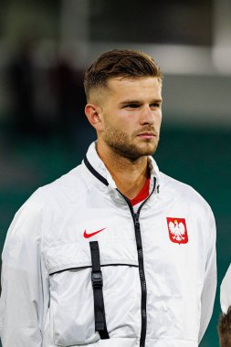 Polonya ve Gürcistan milli takımları arasında oynanan UEFA Euro U-21 2025 maçında Filip Szymczak görüldü (Maciej Rogowski)