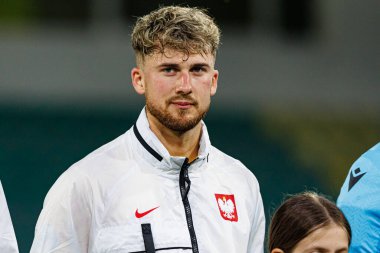 Kacper Tobiasz, Polonya ve Gürcistan milli takımları arasında oynanan UEFA U-21 2025 maçında görüldü (Maciej Rogowski)