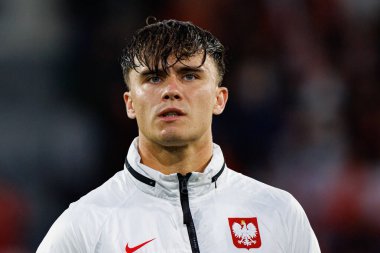 Ariel Mosor, Polonya ve Gürcistan milli takımları arasında oynanan UEFA Euro U-21 2025 maçında görüldü (Maciej Rogowski)