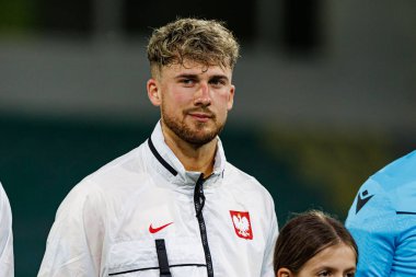 Kacper Tobiasz, Polonya ve Gürcistan milli takımları arasında oynanan UEFA U-21 2025 maçında görüldü (Maciej Rogowski)