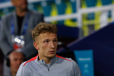 Polonya ve Gürcistan milli takımları arasında oynanan UEFA U-21-2025 maçında Filip Luberecki görüldü (Maciej Rogowski)