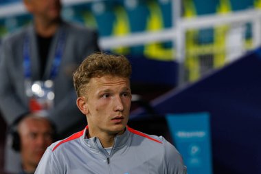 Polonya ve Gürcistan milli takımları arasında oynanan UEFA U-21-2025 maçında Filip Luberecki görüldü (Maciej Rogowski)