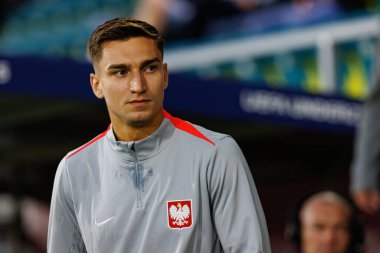 Tomasz Pienko, Polonya ve Gürcistan milli takımları arasında oynanan UEFA U-21 2025 maçında görüldü (Maciej Rogowski)