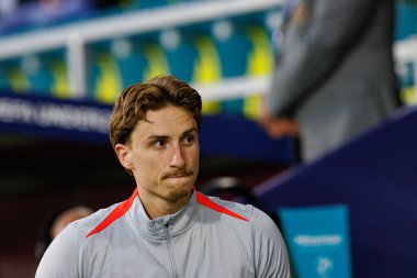 Slawomir Abramowicz, Polonya ve Gürcistan milli takımları arasında oynanan UEFA U-21 2025 maçında görüldü (Maciej Rogowski)