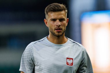 Polonya ve Gürcistan milli takımları arasında oynanan UEFA Euro U-21 2025 maçında Filip Szymczak görüldü (Maciej Rogowski)