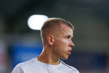 Antoni Kozubal, Polonya ve Gürcistan milli takımları arasında oynanan UEFA U-21 2025 maçında görüldü (Maciej Rogowski)