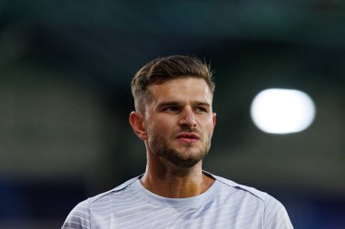 Polonya ve Gürcistan milli takımları arasında oynanan UEFA Euro U-21 2025 maçında Filip Szymczak görüldü (Maciej Rogowski)