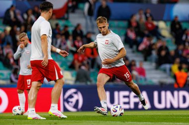 Michal Gurgul, Polonya ve Gürcistan milli takımları arasında oynanan UEFA Euro U-21 2025 maçında görüldü (Maciej Rogowski)