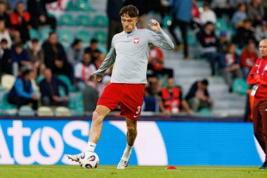 Patryk Peda, Polonya ve Gürcistan milli takımları arasında oynanan UEFA U-21-2025 maçında görüldü (Maciej Rogowski)