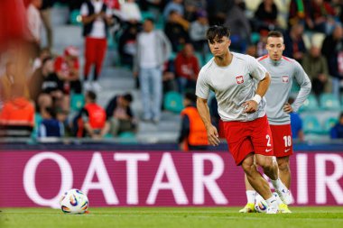 Ariel Mosor, Polonya ve Gürcistan milli takımları arasında oynanan UEFA Euro U-21 2025 maçında görüldü (Maciej Rogowski)