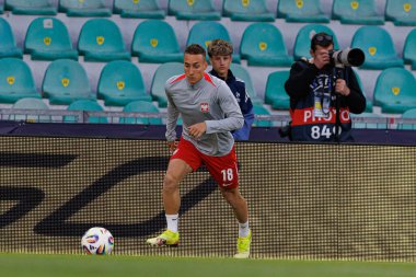 Dominik Marczuk, Polonya ve Gürcistan milli takımları arasında oynanan UEFA U-21 2025 maçında görüldü (Maciej Rogowski)