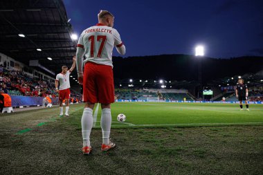 Mariusz Fornalczyk UEFA Euro U-21 2025 maçında Polonya ve Gürcistan milli takımları arasında görüldü (Maciej Rogowski)