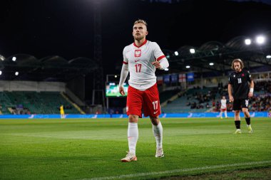 Mariusz Fornalczyk UEFA Euro U-21 2025 maçında Polonya ve Gürcistan milli takımları arasında görüldü (Maciej Rogowski)