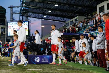 Polonya ve Gürcistan milli takımları arasında oynanan UEFA Euro U-21 2025 maçında Filip Szymczak görüldü (Maciej Rogowski)