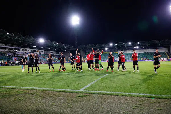 Iraklı Azarovi, Polonya ve Gürcistan milli takımları arasında oynanan UEFA U-21 2025 maçında görüldü (Maciej Rogowski)