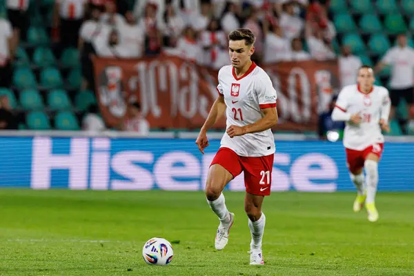 Tomasz Pienko, Polonya ve Gürcistan milli takımları arasında oynanan UEFA U-21 2025 maçında görüldü (Maciej Rogowski)