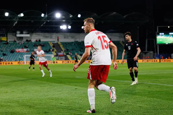 Michal Gurgul, Polonya ve Gürcistan milli takımları arasında oynanan UEFA Euro U-21 2025 maçında görüldü (Maciej Rogowski)