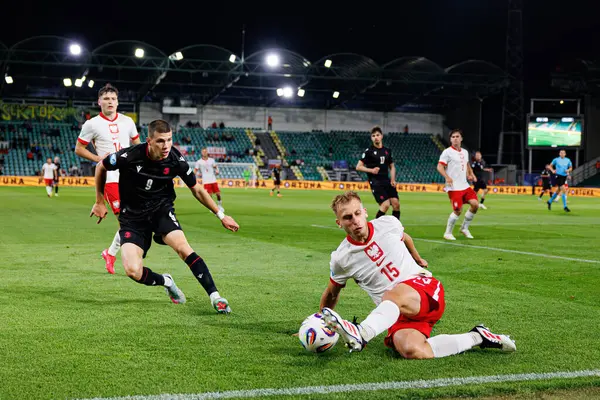 Michal Gurgul, Polonya ve Gürcistan milli takımları arasında oynanan UEFA Euro U-21 2025 maçında görüldü (Maciej Rogowski)