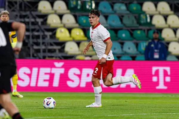 Ariel Mosor, Polonya ve Gürcistan milli takımları arasında oynanan UEFA Euro U-21 2025 maçında görüldü (Maciej Rogowski)